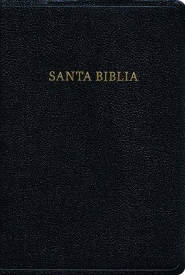 Biblia RVR 1960 Letra Grande Tamano Manual, Negro con Índice