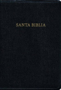 Biblia RVR 1960 Letra Grande Tamano Manual, Negro con Índice