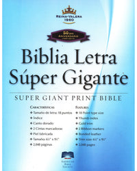 Biblia Rvr60 Manual Letra Super Gigante Piel Fabricada Negro Con Indice