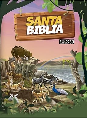 Biblia RVR 1960 Bolsillo para Niños Vinilo con Cierre