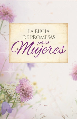 Biblia RVR60 Promesas, Letra Gigante, Piel especial con índice y cierre, Floral