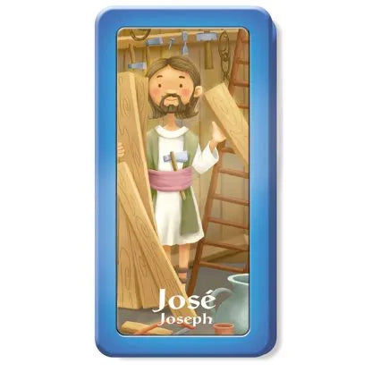 Portalápiz con Mensaje Bíblico Bilingue (Jose)