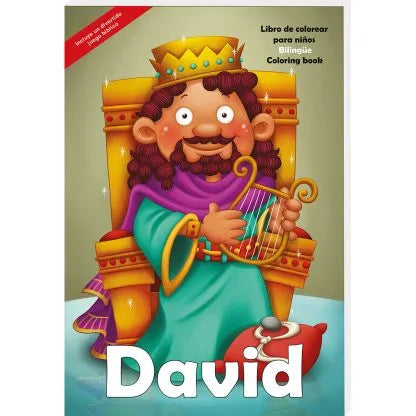 Libro Gigante para Colorear “David”