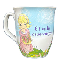 Taza Precious Moments: "El es tu Esperanza"