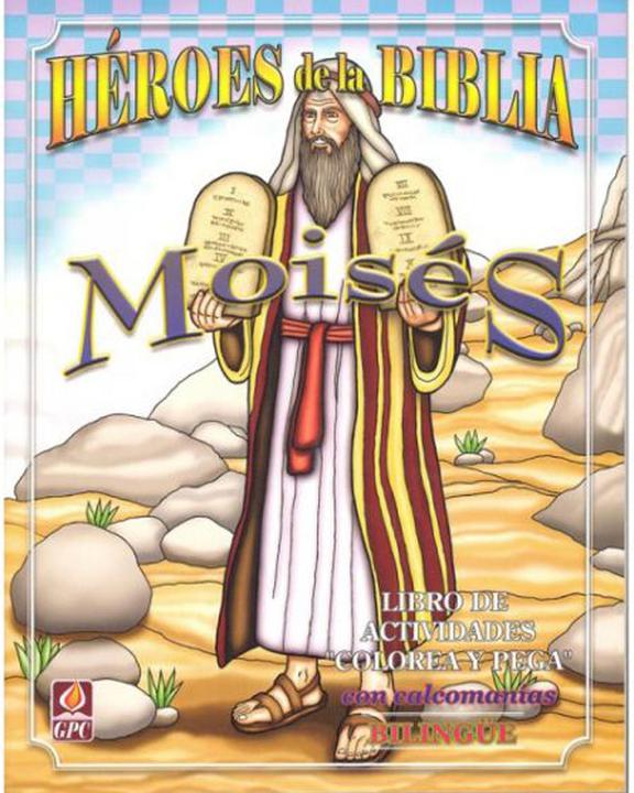 Moisés-Libro Para Colorear