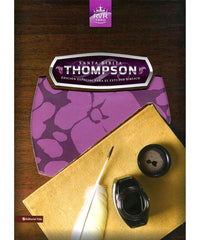 Biblia Rvr60 Thompson De Estudio Caja Dos Tonos Orquidea Sin Indice
