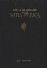 Biblia de Estudio de la Vida Plena RVR 1960, Tapa Dura Negra