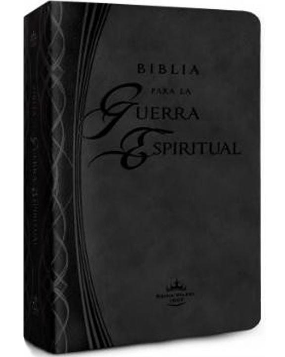 Biblia Rvr60 Para La Guerra Espiritual Negro Con Indice
