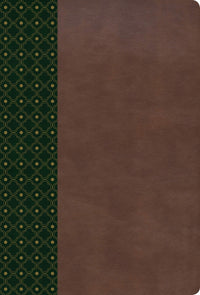 Biblia de Estudio Scofield RVR60, verde oscuro/castaño símil piel con índice
