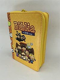 Biblia RVR60 Para Niños Mi Gran Viaje Amarilla con Ilustraciones y Cierre
