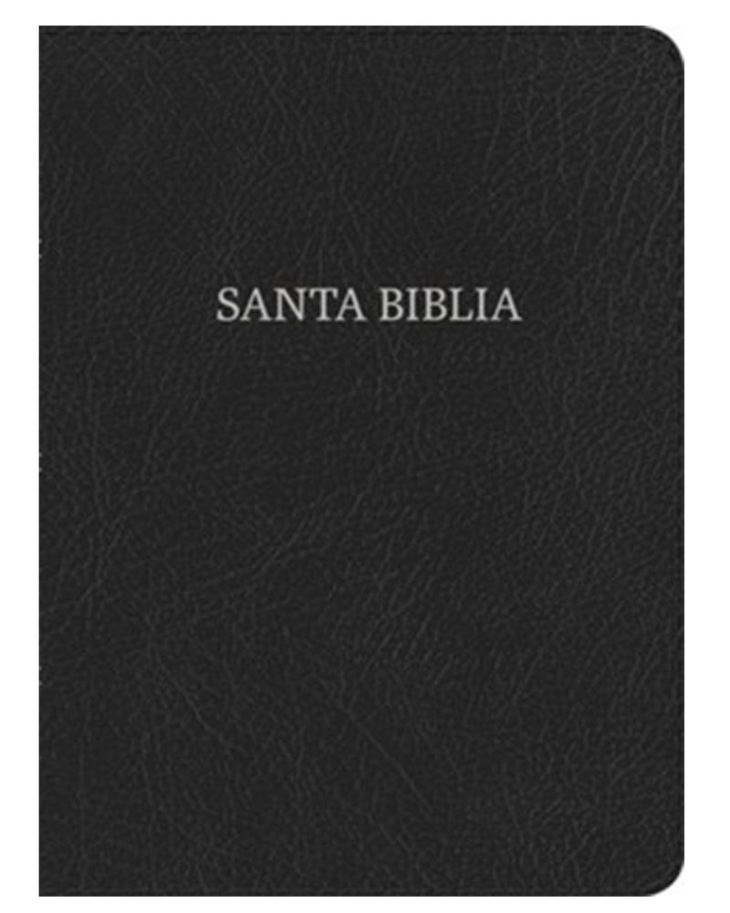 Biblia RVR60 Letra Grande Manual Con Ref. Imit. Negra, Indice Retailpo ...