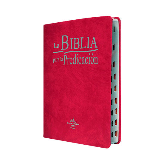Biblia de La Predicación RVR60 Fucsia con Indice