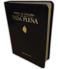Biblia Vida Plena Imitacion Piel Negro Sin Indice