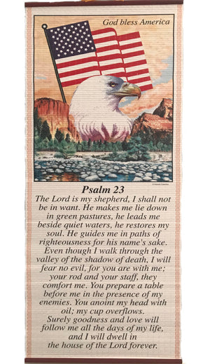 Psalm 23-Pergamino/Wall Scroll
