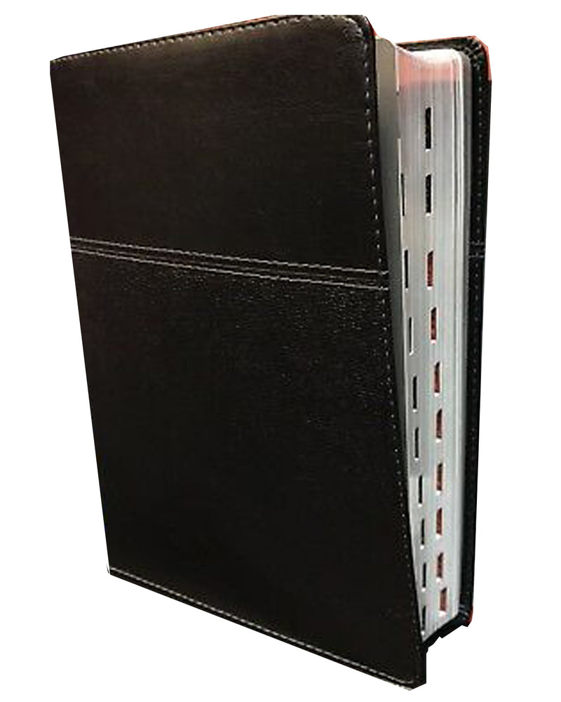 Biblia de Estudio Ryrie Ampliada RVR 1960, Duotono Negro con Indice