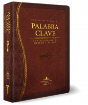 Biblia RVR60 de Estudio Palabra Clave Marron con Indice