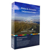 Biblia de Jerusalén Latinoamericana-Imitación piel azul, Católica
